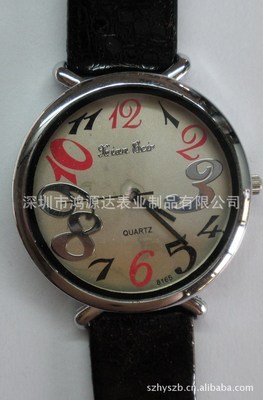 深圳市鴻源達(dá)表業(yè)制品 皮帶石英手表的設(shè)計(jì)、生產(chǎn)與銷售